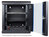 10" Wandgehäuse, 12HE, tiefschwarz (RAL9005), 312 x 300mm, fertig montiert, Good Connections®