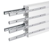 Extending Kit for BT8390 System X Horizontal Rail Extension Kit, Rail, Silver, 12 mm, 8 mm, 180 mm, 6 pc(s)Monitor Mount Accessories