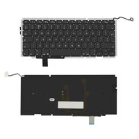 Keyboard with Backlit - UK Layout for Apple Unibody Macbook Pro 17" A1297 Keyboard with Backlit - UK Layout Einbau Tastatur