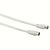 EXXTER Antennekabel 75dB 5,0m Hvid