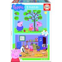 PEPPA PIG PUZZLE DOBLE 2X48