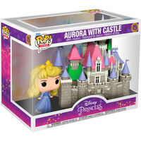 FIGURA POP TOWN DISNEY PRINCESAS AURORA WITH CASTLE