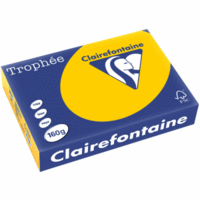 Kopierpapier Trophee A4 160g/qm VE=250 Blatt sonnenblumengelb