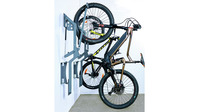 Fahrrad-Aufhängevorrichtung OK-LINE e-Bike LIFT für Fahrräder von 18-30 kg Farbe RAL 9006 alusilber