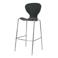 Polypropylene stacking bar stool