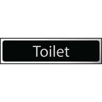 Toilet sign