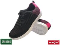 BUTY SPORTOWE BSVELMA_BPI39 CZARNO-RÓŻOWY