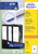 Ordner-Etiketten, A4 mit ultragrip, 61 x 192 mm, 100 Bogen/400 Etiketten, weiß