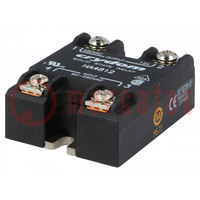 Relay: solid state; Ucntrl: 90÷280VAC; 90A; 48÷530VAC; -40÷80°C