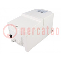 Transformador: protección; 160VA; 230VAC; 12V; IP54; 105x200x105mm