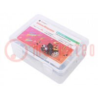 Rollend chassis; 3,5÷5VDC; micro: bit; 81x85x44mm; Overbr: 150: 1