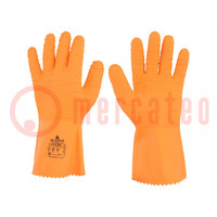 Rękawice ochronne; Rozmiar: 9; latex; VENIFISH VE990