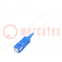 Optic fiber pigtail; SC/UPC; 2m; Optical fiber: 9/125um; LSZH