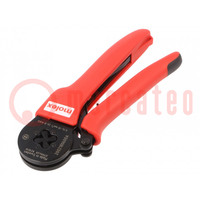 Tool: for crimping; insulated solder sleeves; 26AWG÷8AWG