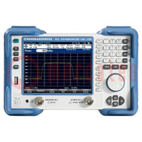 Spectrumanalyzer; Ingangsimp: 50Ω; 0,005÷6000MHz; USB; LCD 5,7"