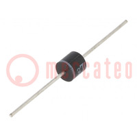 Diode: rectifying; THT; 400V; 12A; Ammo Pack; Ifsm: 450A; P600; 1.5us