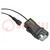 AC current clamp adapter; Øcable: 15mm; I AC: 5A; Meas.accur: ±1%