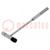 Hammer; miniature,precise; 190mm; 100g; steel; steel