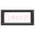 Frame; EASER164-NLED; Afm: 76,8x36,4mm; 60,8x24,2mm; ABS