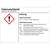 Gefahrstoffetiketten zur Behälterkennzeichnung, Folie, 10,5 x 7,4 Version: 06 - G006: Calciumchlorid