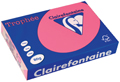 Clairefontaine Trophée Intens, papier couleur, A4, 80 g, 500 feuilles, fuchsia