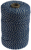 Ficelle de coton, bleu-blanc, bobine de 200 g, environs 250 m