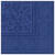 Servietten "ROYAL Collection" 1/4-Falz 40 cm x 40 cm dunkelblau "Ornaments"