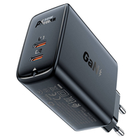 ACEFAST WALL CHARGER A29 PD50W GAN 2X USB-C 50W (NEGRO)