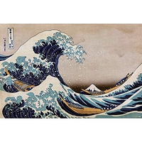 POSTER LA GRANDE VAGUE DE KANAGAWA - 91X61CM GRUPO ERIK GPE5239