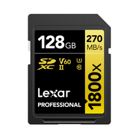 Lexar LSD1800128G-BNNNG Speicherkarte 128 GB SDXC UHS-II Klasse 10