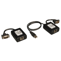 Tripp Lite B130-101-U Juego Extensor VGA sobre Cat5 y Cat6, Transmisor y Receptor para Video, alimentado por USB, Hasta 152.4 m [500 pies]