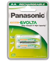 Wentronic AA 2.05Ah NiMH 2-BL EVOLTA Panasonic Rechargeable battery Nickel-Metal Hydride (NiMH)