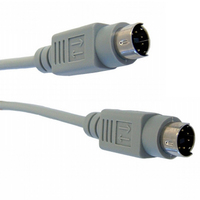 Videk Mini 4 Din Plug to Mini 4 Din Plug SVHS Video Cable 10Mtr