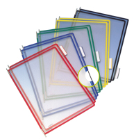 Tarifold 114009 Zubehör für Dokumentenanzeige-Karussell Mehrfarbig PVC Rahmen