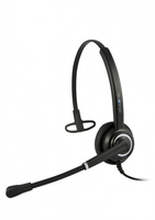 ALLNET 6612-7.1P Kopfhörer & Headset Kabelgebunden Kopfband Büro/Callcenter Schwarz