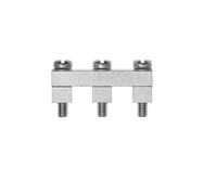 Weidmüller 9512250000 conector Cross-connections Gris, Plata