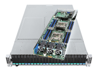 Intel H2224XXKR2 computer case Supporto Nero, Grigio 1600 W