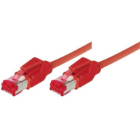 Tecline Cat.6a S/FTP 5m Netzwerkkabel Rot Cat6a S/FTP (S-STP)