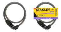 Stanley Cable Combination 90cm ø12mm Zwart, Grijs 900 mm Kabelslot