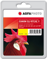 AgfaPhoto APCCLI571XLY inktcartridge Compatibel Hoog (XL) rendement Geel