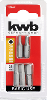 kwb 120440 punta de destornillador 5 pieza(s)