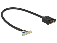 DeLOCK 84711 video kabel adapter 0,34 m HDMI Type A (Standaard) Zwart