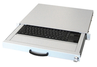 aixcase AIX-19K1UKUSTP-W tastiera USB US International Bianco