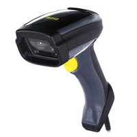 Wasp WDI7500 Handheld bar code reader 1D/2D LED Black, Yellow