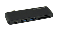 LC-Power LC-HUB-C-MULTI-2A laptop dock/port replicator USB 3.2 Gen 1 (3.1 Gen 1) Type-C Anthracite