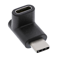 InLine USB 3.2 Gen.2 Adapter, USB-C Stecker an C Buchse, oben/unten gewinkelt