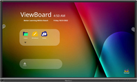 Viewsonic IFP6550-5 interactive whiteboard 165.1 cm (65") 3840 x 2160 pixels Touchscreen Black HDMI