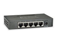 LevelOne GEU-0523 switch No administrado Gigabit Ethernet (10/100/1000) Negro