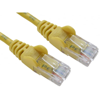 Cables Direct 0.5m Economy 10/100 Networking Cable - Yellow