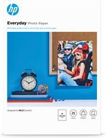 HP Everyday-Fotopapier glänzend - 25 Blatt/A4/210 x 297 mm